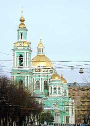 Богоявленский кафедральный собор в Елохово. Фото с сайта hram.codis.ru